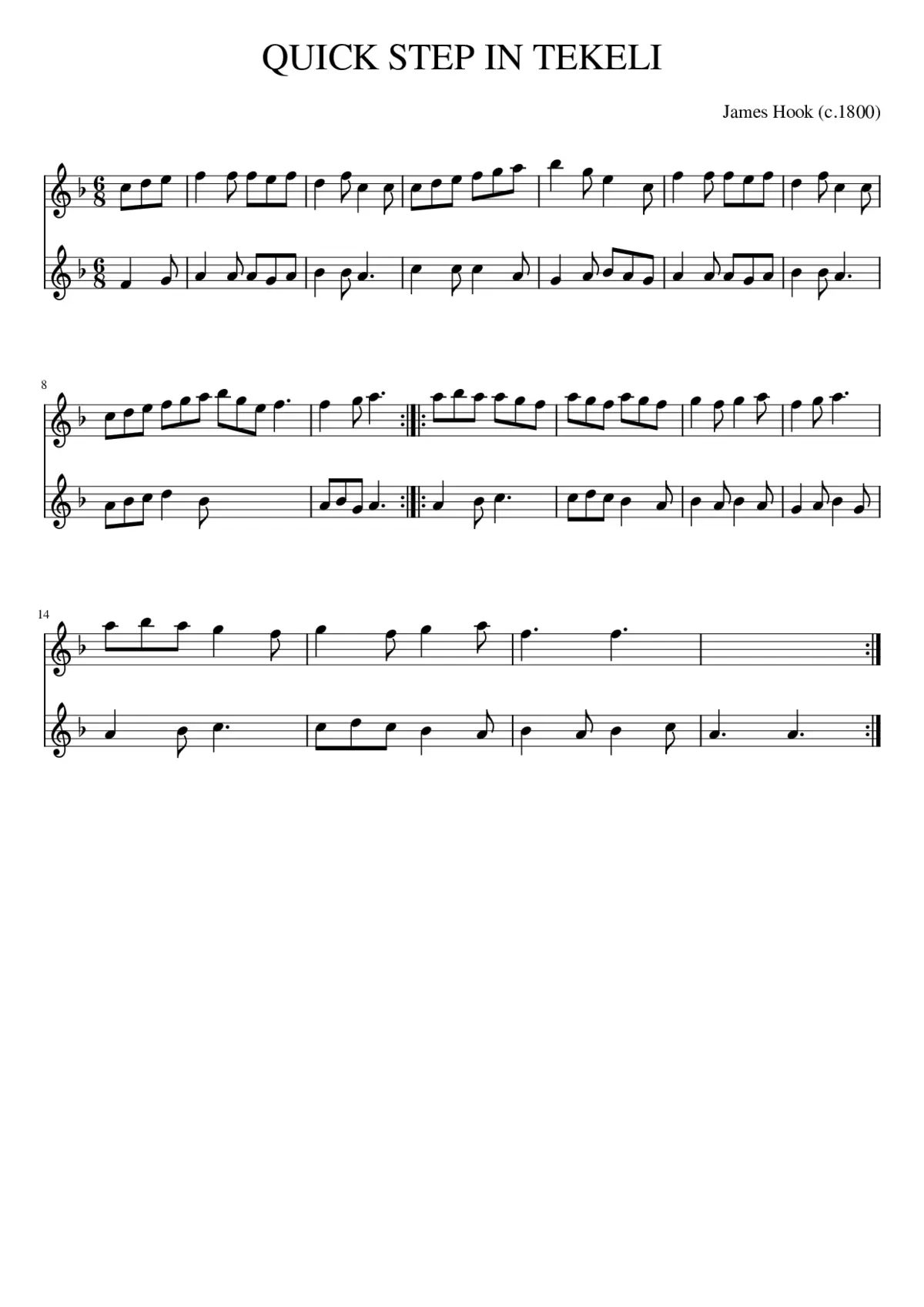 QUICK STEP IN TEKELI - Page 1