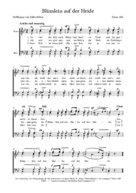 Blümlein auf der Heide