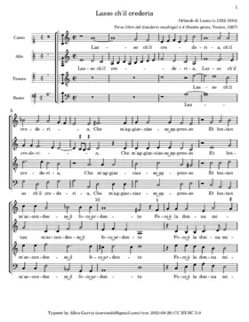 Lasso ch'il crederia