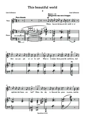 This beautiful world