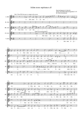 Adieu mon espérance