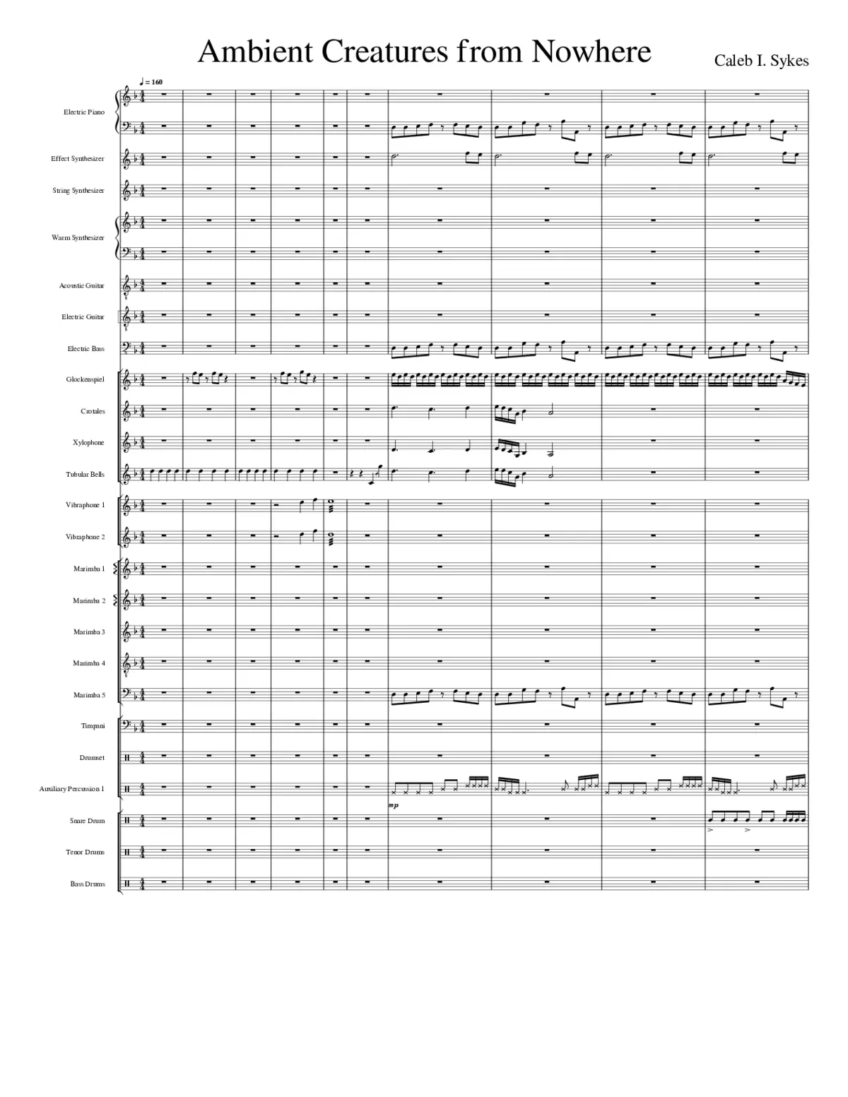 Ambient Creatures from Nowhere - Page 1