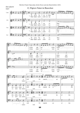 Papiers Natur ist Rauschen