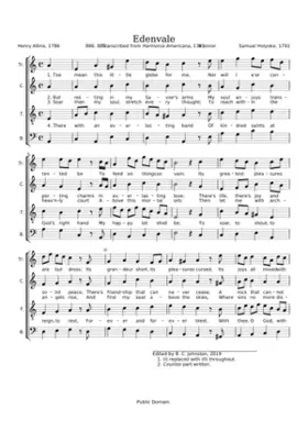 Edenvale - Samuel Holyoke