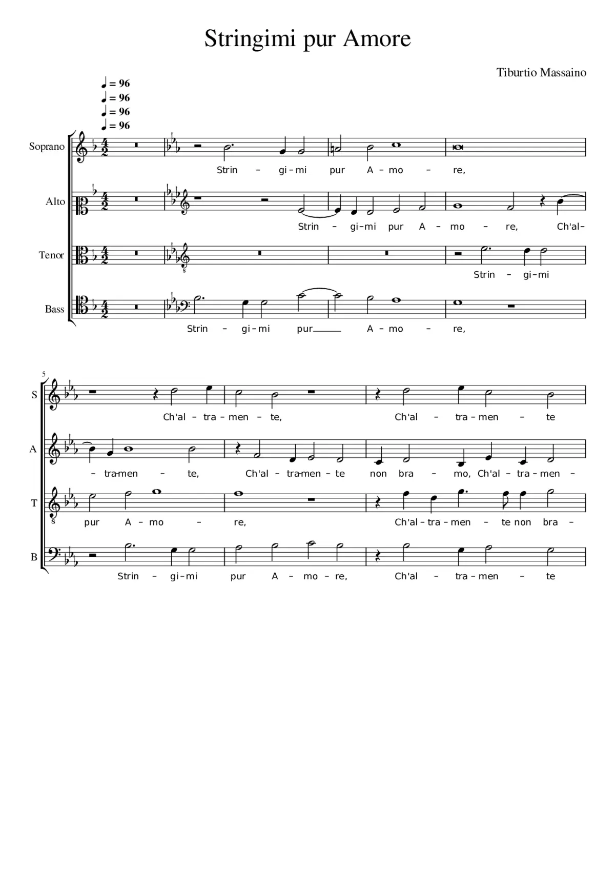 Stringimi pur Amore - Page 1