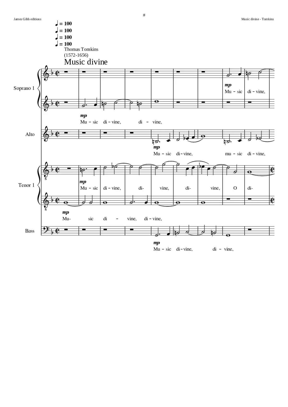 Music divine - Page 1