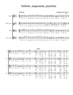 Deliette, mignonette, pucelette
