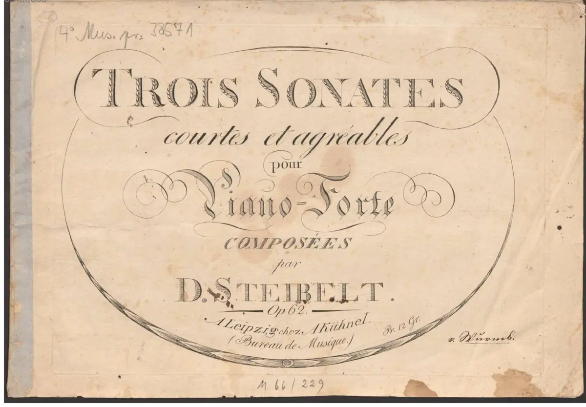 3 Piano Sonatas - Page 1
