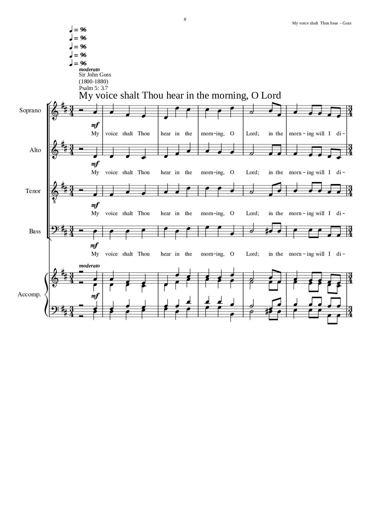 My voice shalt thou hear - Page 1