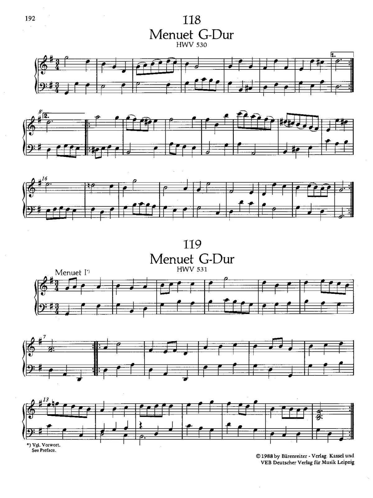 Minuet in G major - Page 1