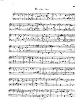Ricercare in C minor