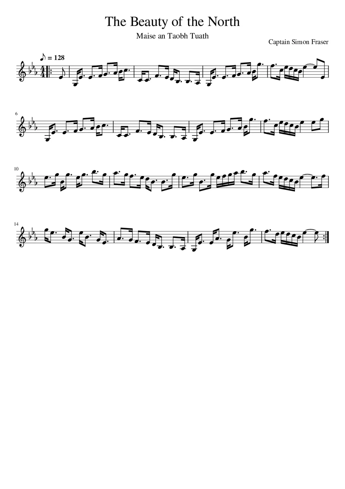 The Beauty of the North - Page 1