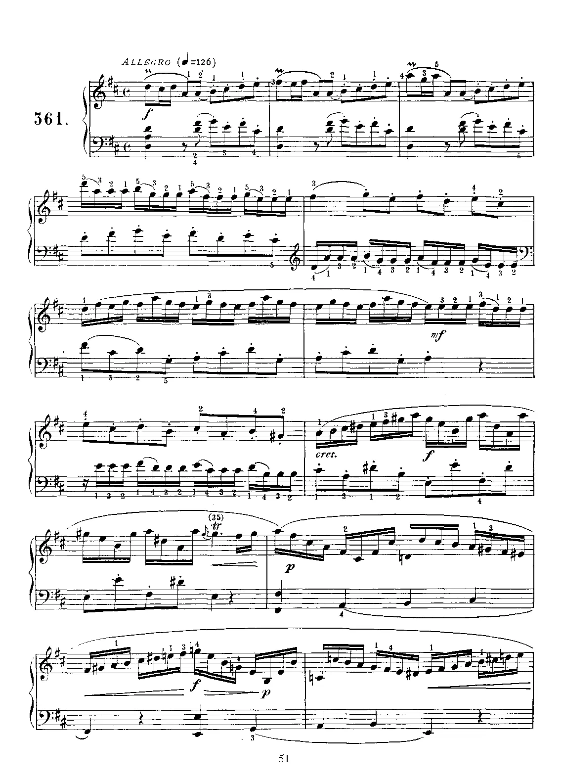 Keyboard Sonata in D major - Page 1