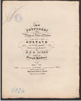 Potpourri for Flute or Violin and Piano No.33