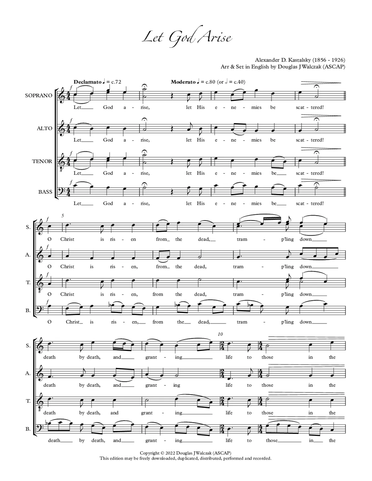 Let God arise - Page 1