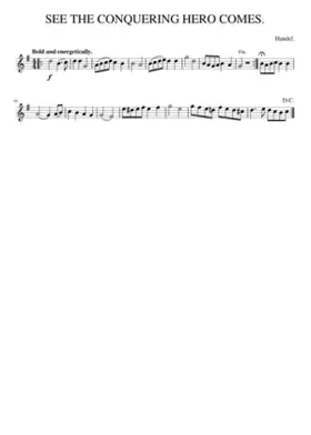 Judas Maccabaeus HWV 63