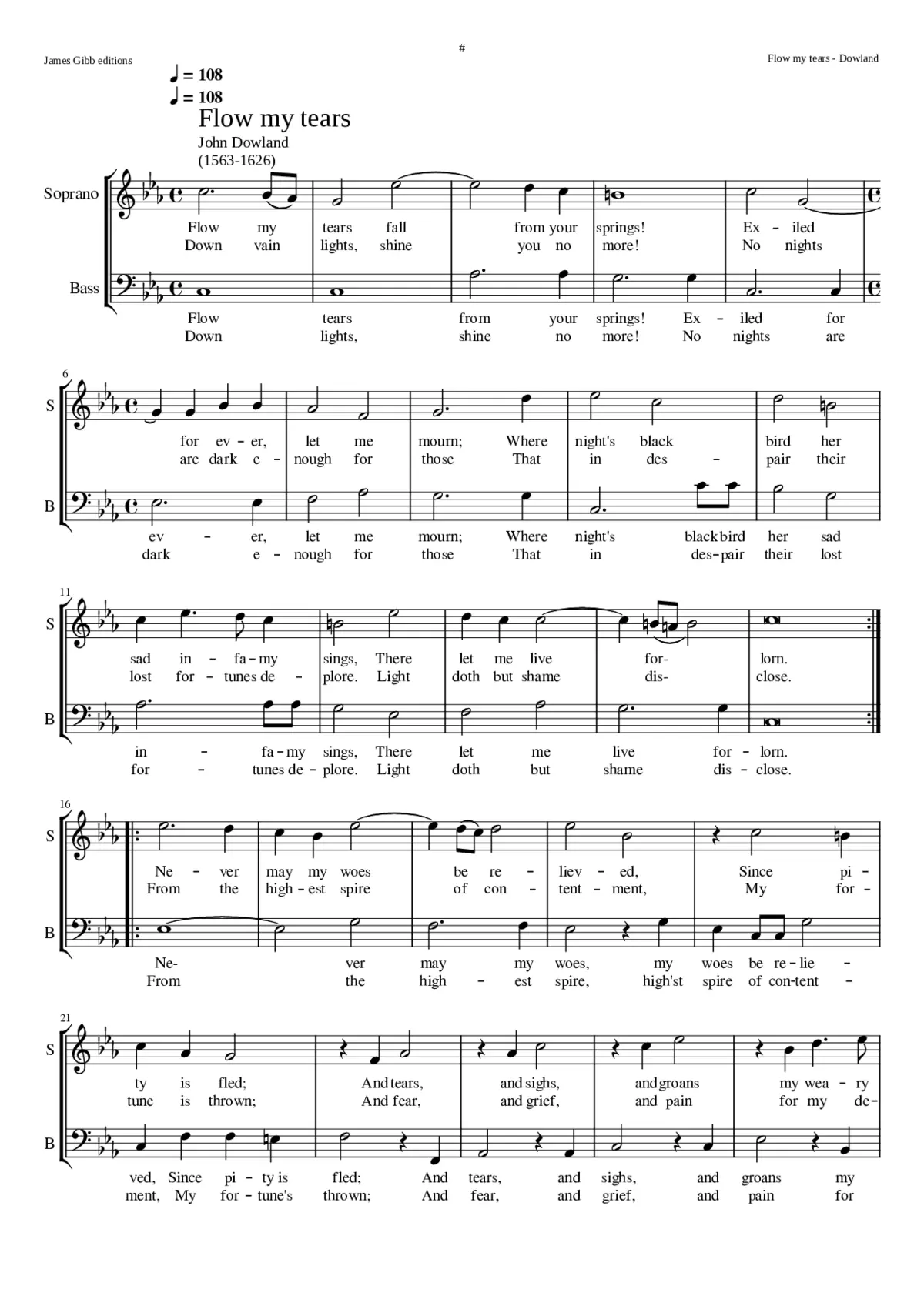 flow my tears - Page 1