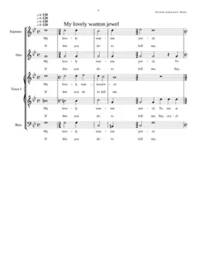 My lovely wanton jewel