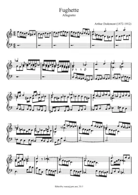 Trois fuguettes à 3 voix