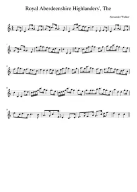 The Royal Aberdeenshire Highlanders'