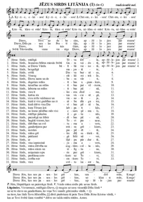 Jēzus Sirds litānija (1)