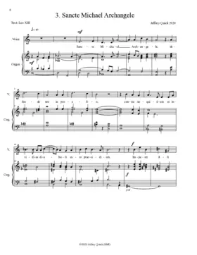 Sancte Michael Archangele (II)