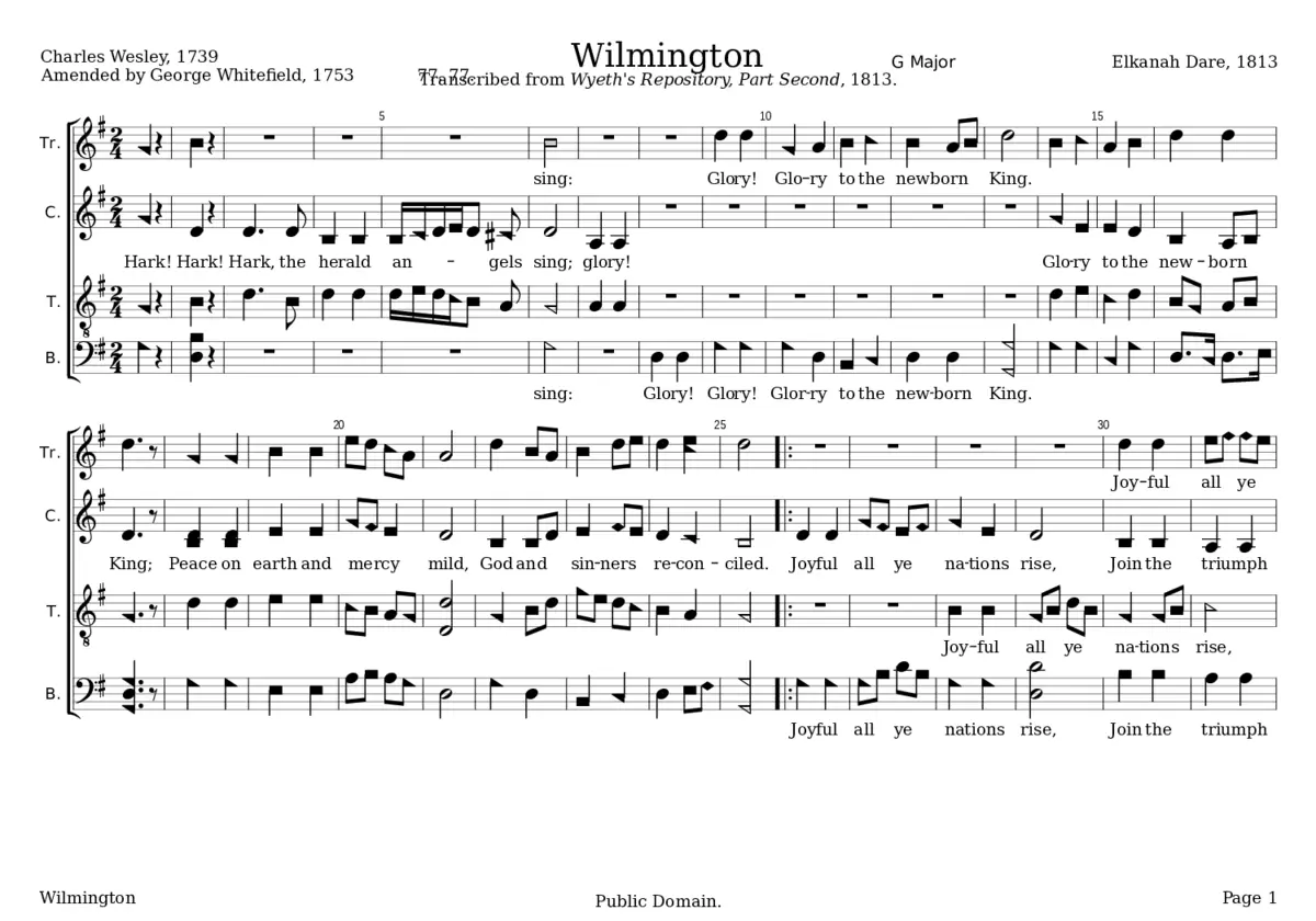Wilmington - Elkanah Dare - Page 1