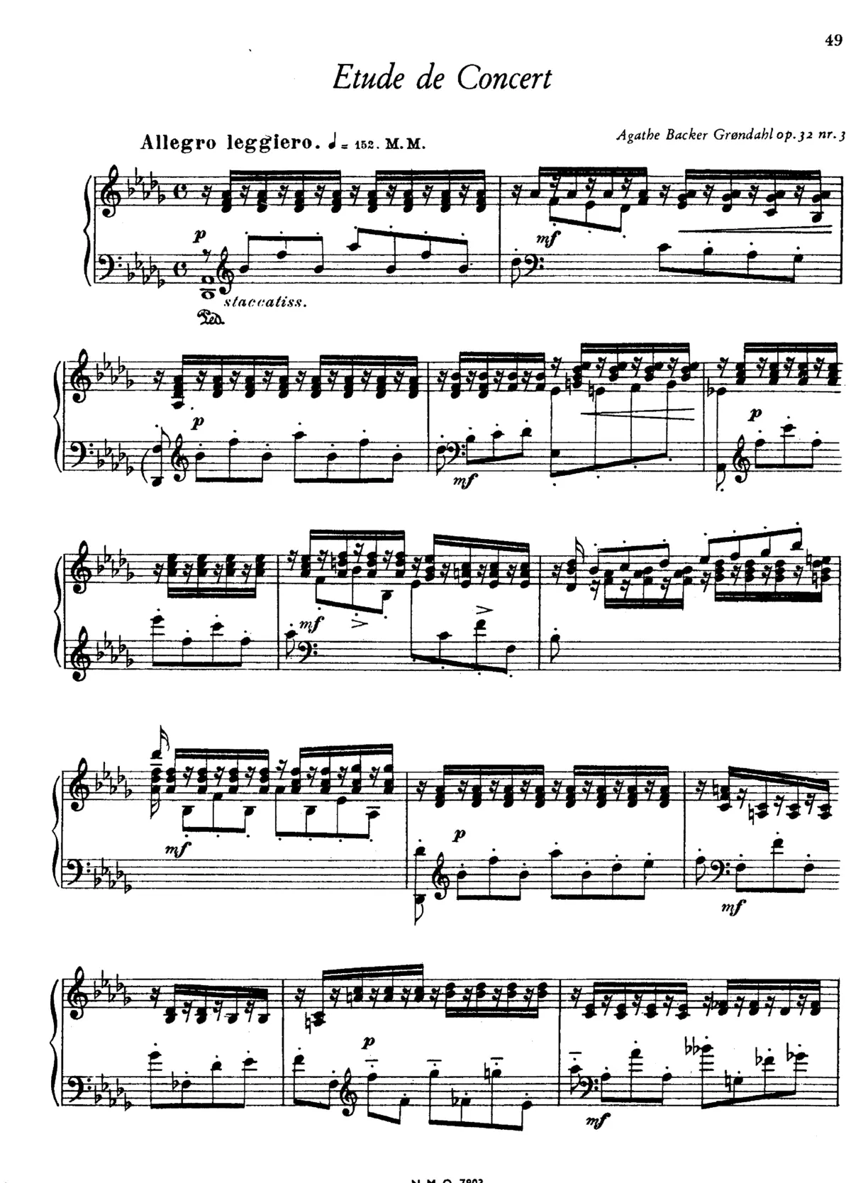 3 Etudes de concert - Page 1