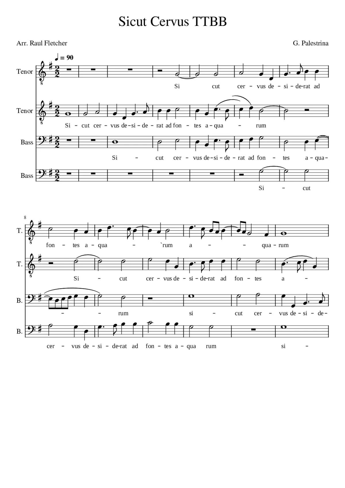 Sicut cervus - Page 1