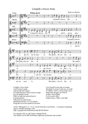 Limpido e fresco fonte