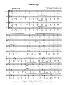 Tantum ergo in B Flat