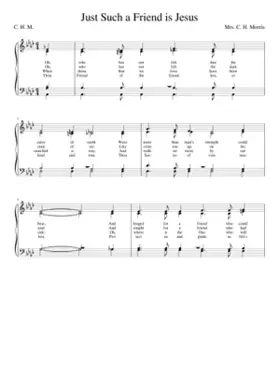 Oh who has not felt that the cares of earth (Morris)