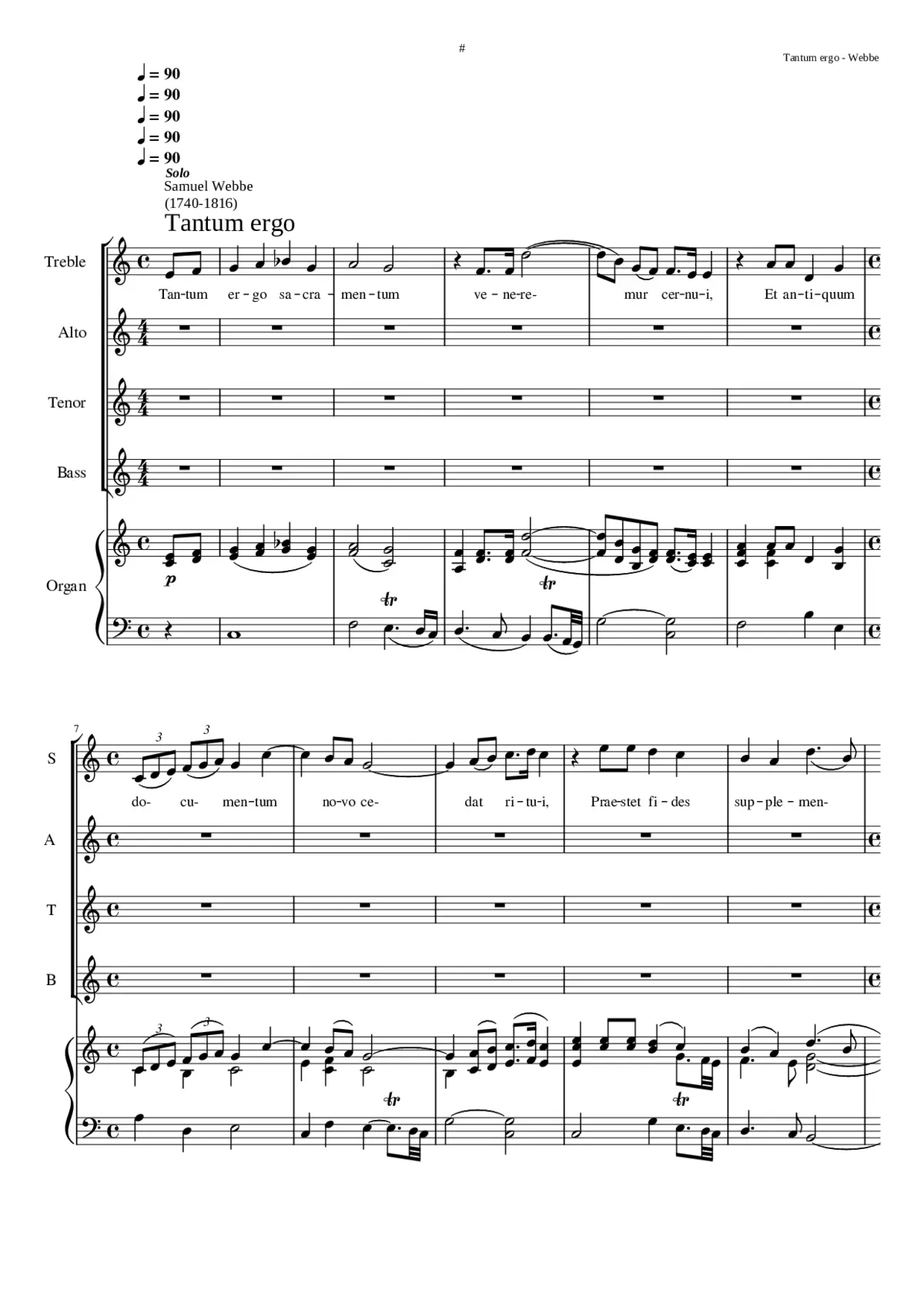 Tantum ergo V - Page 1