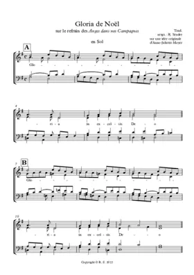 Gloria des Anges dans nos Campagnes