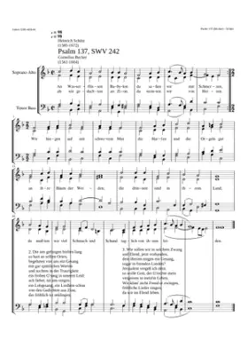 An Wasserflüssen Babylon SWV 242