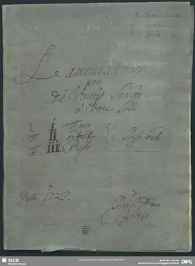 3 Lamentationes pro hebdomada sancta, ZWV 54