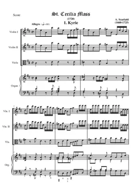 Messa di Santa Cecilia