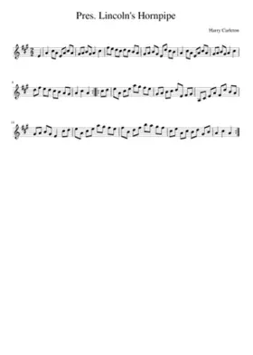 Pres. Lincoln's Hornpipe