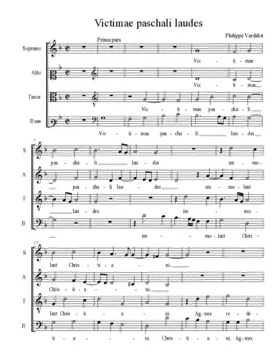 Victimae paschali laudes