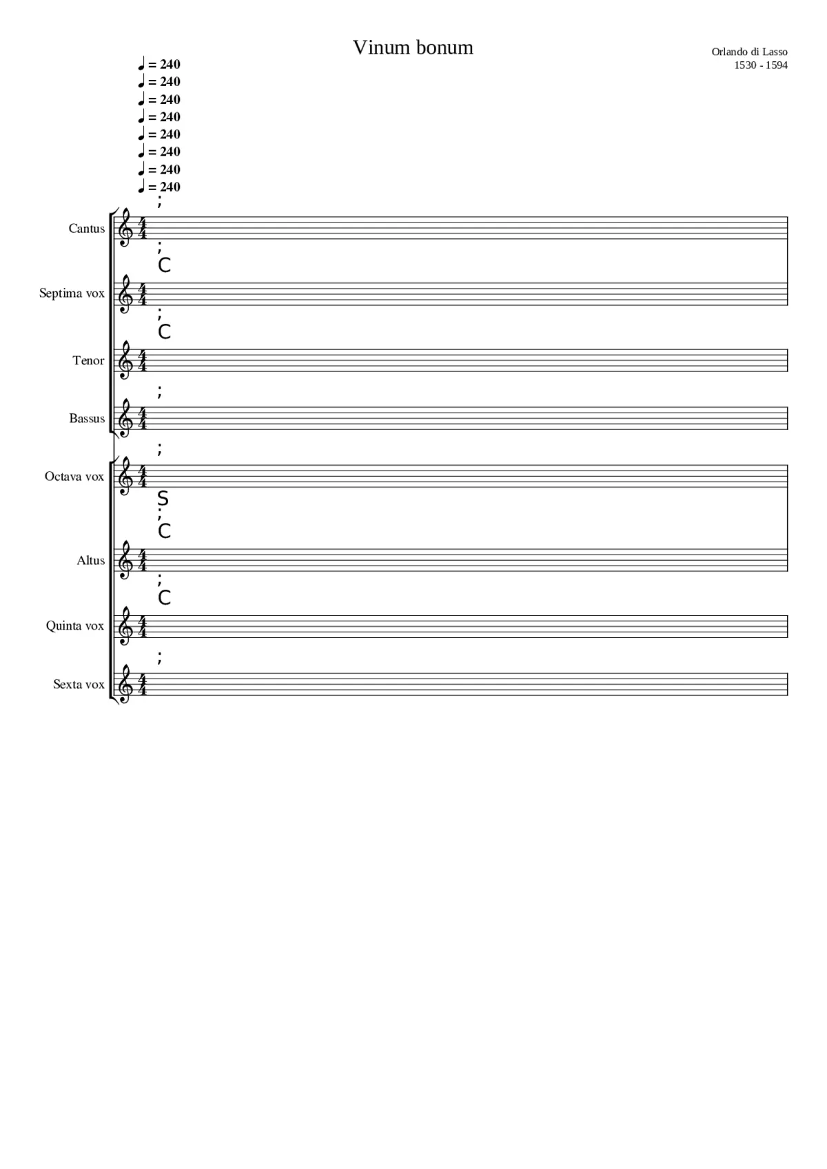 Vinum bonum - Page 1
