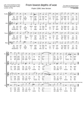 From lowest depths of woe