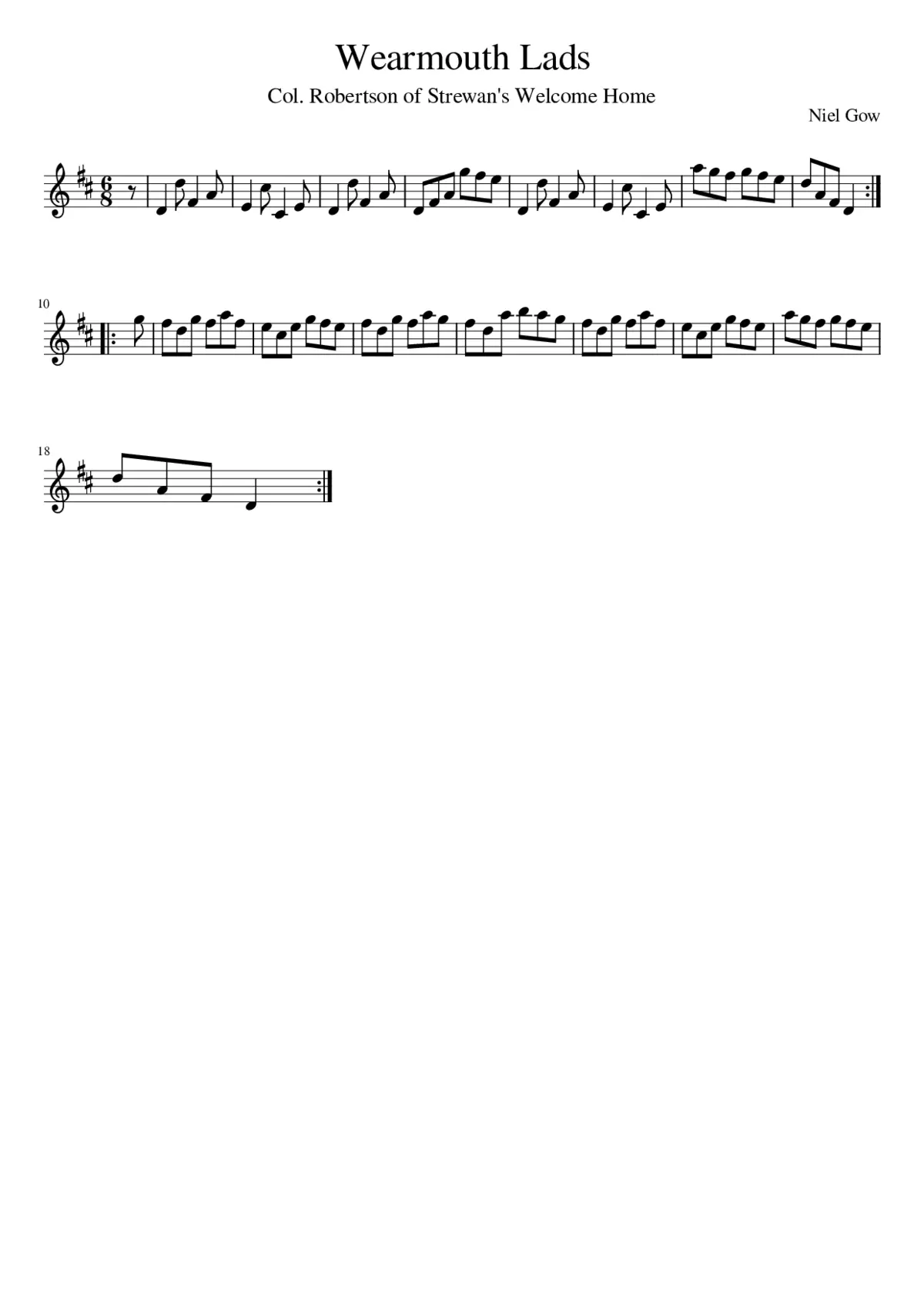 Wearmouth Lads - Page 1