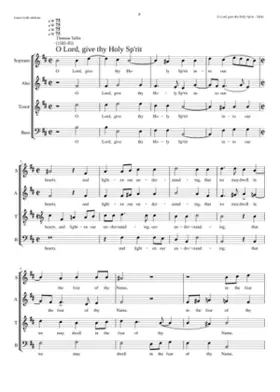 O Lord give thy Holy Spirit
