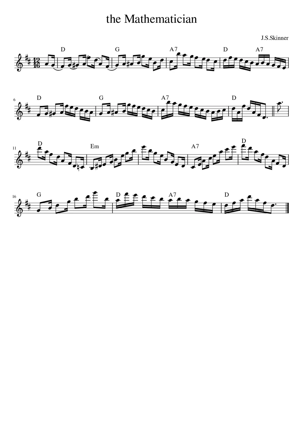 The Mathematician - Page 1