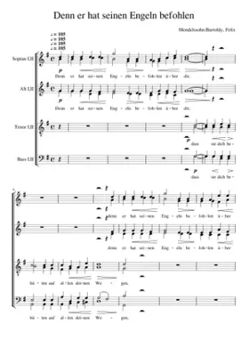 Denn Er hat seinen Engeln befohlen