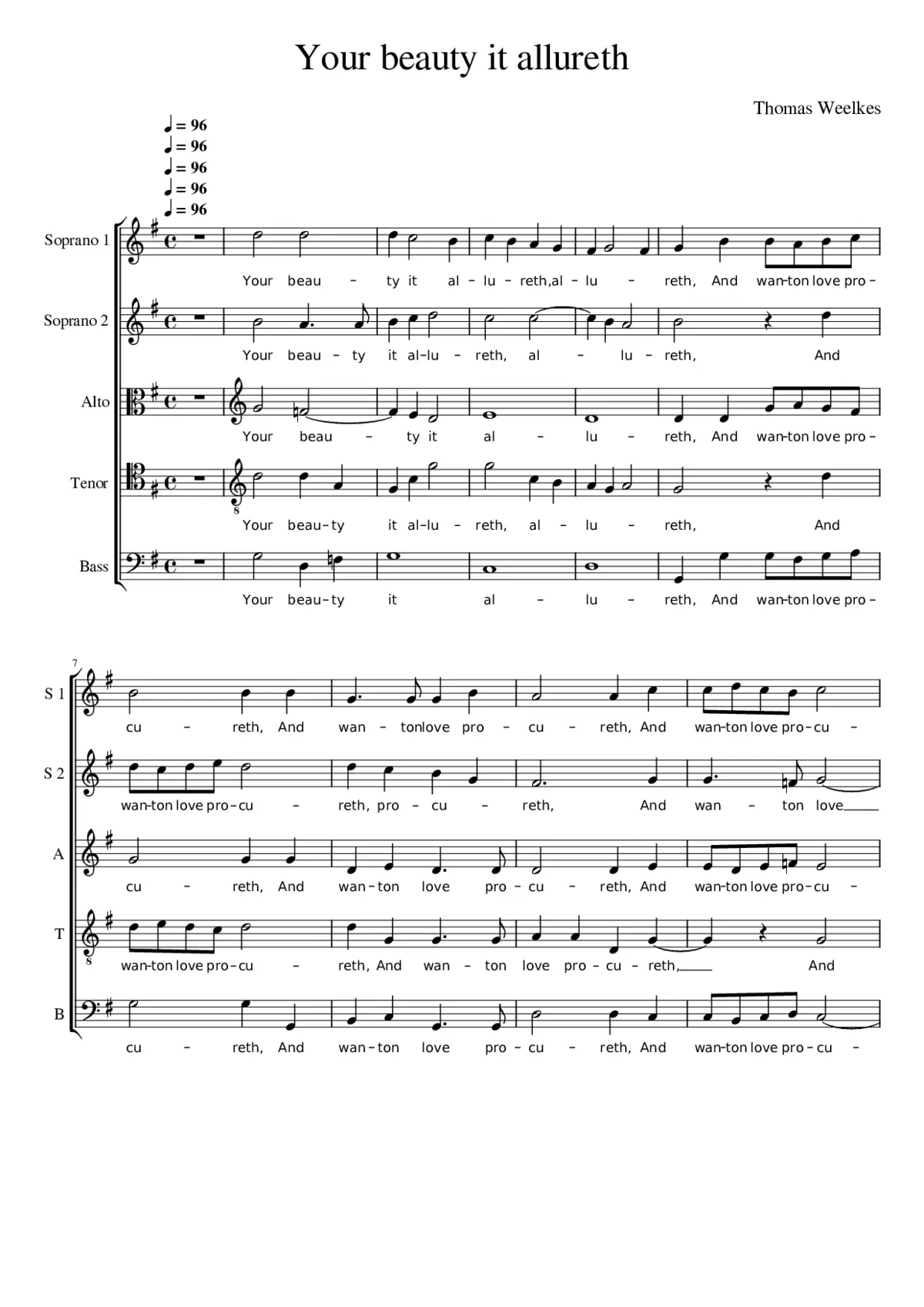 Your beauty it allureth - Page 1