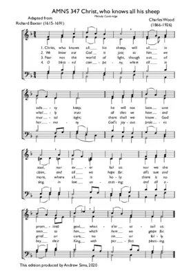 Christ, who knows all his sheep
