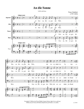 An die Sonne