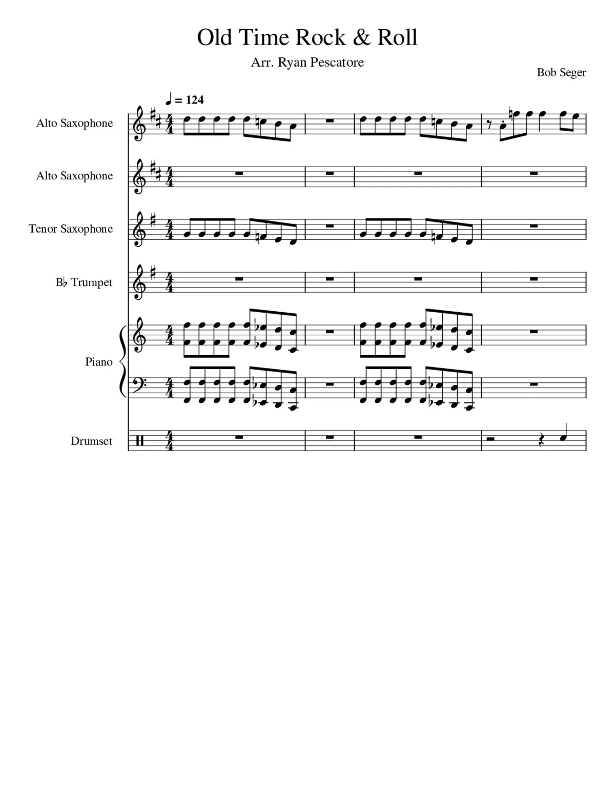 old time rock n roll - Page 1