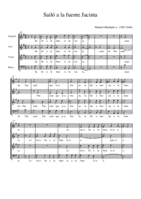 Salió a la fuente Jacinta